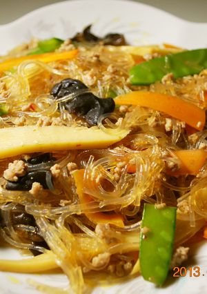 簡単♪ おいし~ぃ麻婆春雨-レシピのメイン写真