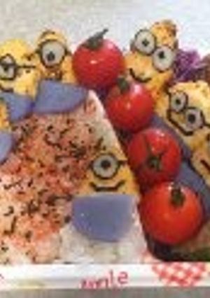 ミニオン大集合★にぎやかお弁当-レシピのメイン写真