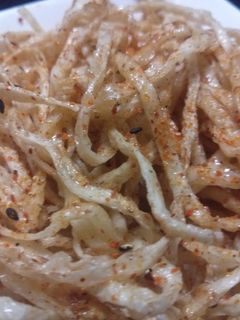 【簡単おつまみ】かまぼこ焼きのマヨ炒め-レシピのメイン写真
