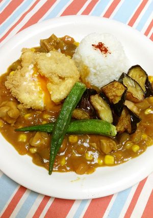 夏野菜たっぷり！博多なすのカレー-レシピのメイン写真