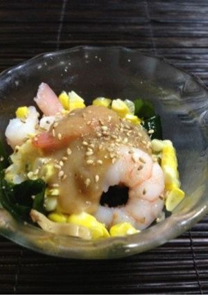 夏の酢味噌和え-レシピのメイン写真