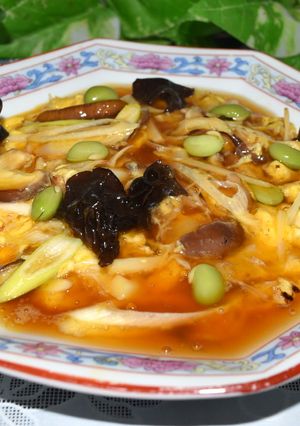 簡単中華♪　蟹たまあんかけ＆天津飯-レシピのメイン写真