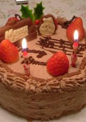 クリスマスケーキ2005-レシピのメイン写真