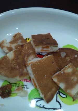 離乳食１歳～野菜入りパンケーキ～-レシピのメイン写真