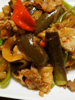 本格中華で美味☆豚肉と茄子の味噌炒め-レシピのメイン写真