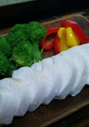鶏胸肉のレンジ蒸し-レシピのメイン写真