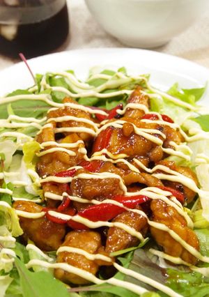 コチュジャンだれで♪鶏の照り焼き-レシピのメイン写真