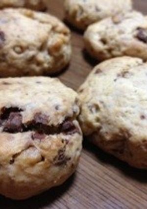 チョコと胡桃のスコーン-レシピのメイン写真