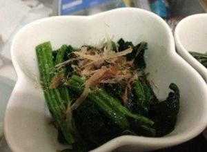冷凍ほうれん草で！1分以内おひたし！-レシピのメイン写真