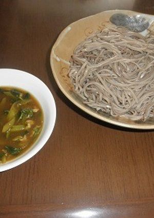 暑い日に! カレーざるそば-レシピのメイン写真