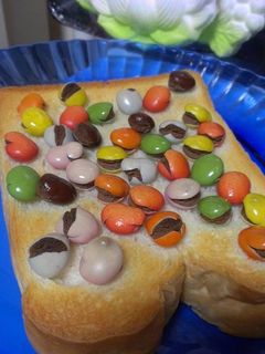 ♡カラフル♡焼きマーブルチョコトースト♪-レシピのメイン写真