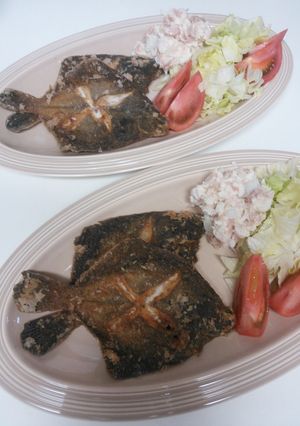 カレイの唐揚げ-レシピのメイン写真