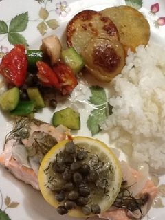 鮭のハーブホイル焼き-レシピのメイン写真