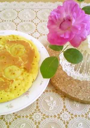 バナナ&キャロットホットケーキ-レシピのメイン写真