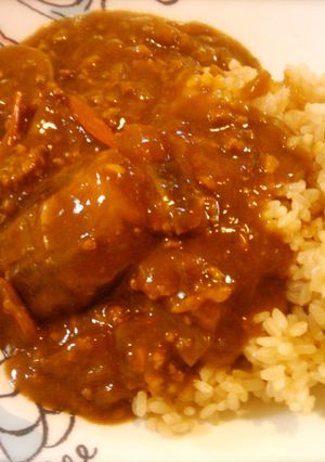 丸茄子と挽肉のダイエット★カレー-レシピのメイン写真