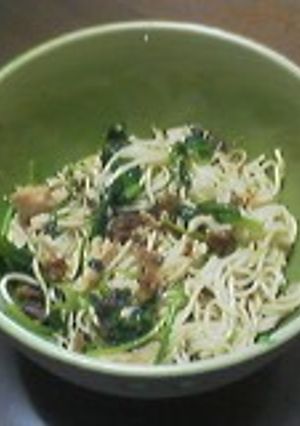 洋風ピリ辛うどん-レシピのメイン写真