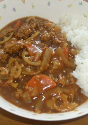 れんこんいりカレー-レシピのメイン写真