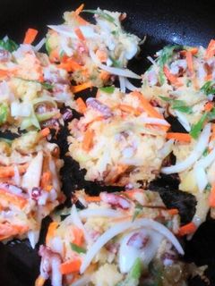 【簡単】じゃが芋の野菜おやき☆チヂミ-レシピのメイン写真