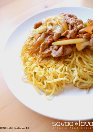 野菜ミックスで☆上海風あんかけ焼きそば-レシピのメイン写真