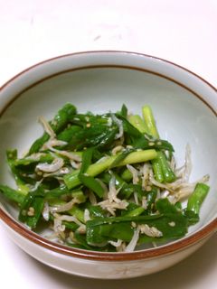ご飯のおともに♪にらじゃこ炒め-レシピのメイン写真