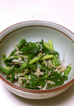 ご飯のおともに♪にらじゃこ炒め-レシピのメイン写真