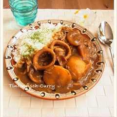 A picture of 濃厚スパイシー♪ わが家自慢のイカカレー.