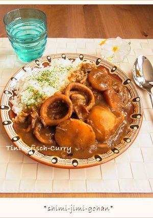 濃厚スパイシー♪ わが家自慢のイカカレー-レシピのメイン写真