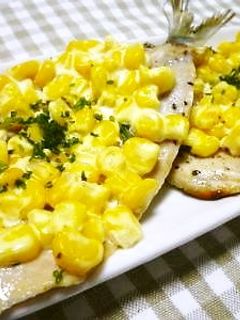 いわしのコーンマヨ焼き-レシピのメイン写真
