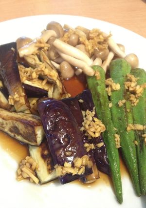 焼き野菜のしょうがポン酢かけ-レシピのメイン写真