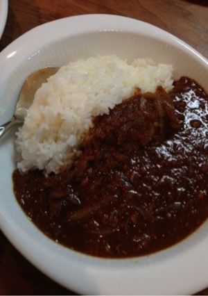 お手軽カフェ風濃厚ビーフカレー-レシピのメイン写真