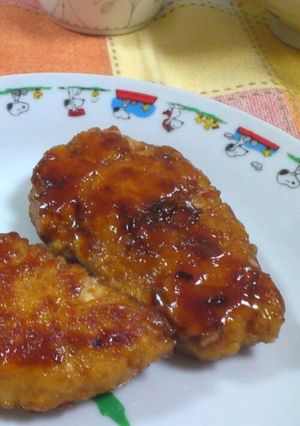 豆腐と鶏ひき肉のつくねバーグ☆-レシピのメイン写真