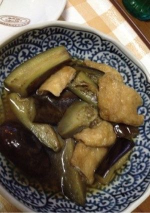 茄子とお揚げの煮浸し-レシピのメイン写真