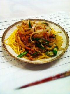 簡単♡シーチキンとオクラのパスタ-レシピのメイン写真