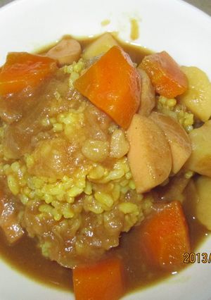 山小屋で美味しかったカレーライス-レシピのメイン写真