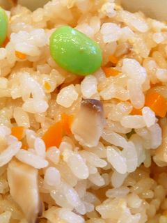 枝豆入り炊き込みご飯❀-レシピのメイン写真