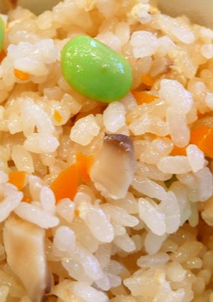 枝豆入り炊き込みご飯❀-レシピのメイン写真