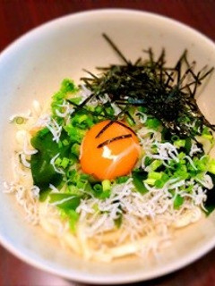シラス釜玉うどん-レシピのメイン写真