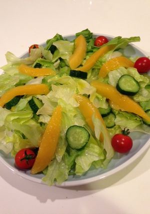 簡単！マンゴーサラダ♪-レシピのメイン写真