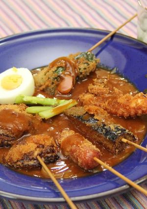 二度づけ有りの串かつカレー-レシピのメイン写真