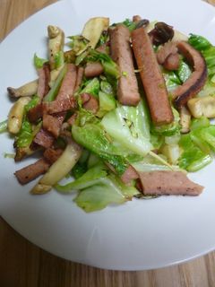 ダシダで・野菜炒め(スパム入り)-レシピのメイン写真