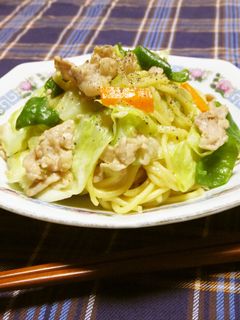 ねぎ塩だれde簡単♬塩焼きそば-レシピのメイン写真