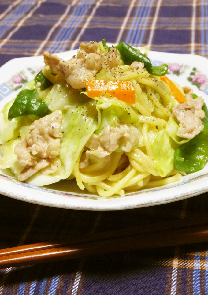ねぎ塩だれde簡単♬塩焼きそば-レシピのメイン写真