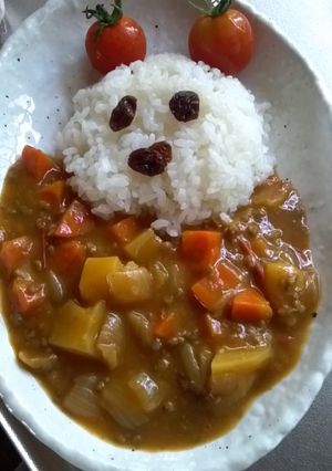 パンダカレー-レシピのメイン写真