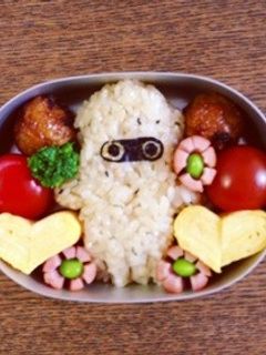 スーパーマリオ*ゲッソー弁当-レシピのメイン写真
