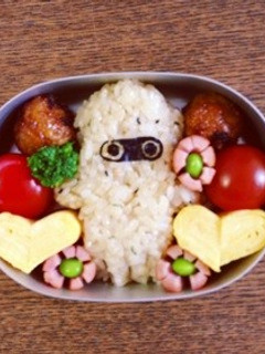 スーパーマリオ*ゲッソー弁当-レシピのメイン写真