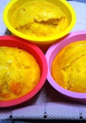 離乳食に☆かぼちゃ蒸しパン-レシピのメイン写真