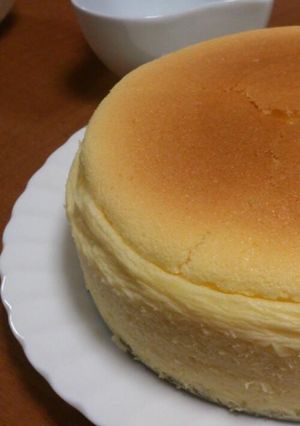 しゅわっと濃厚スフレチーズケーキ-レシピのメイン写真