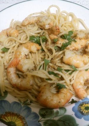地中海風エビのパスタ-レシピのメイン写真