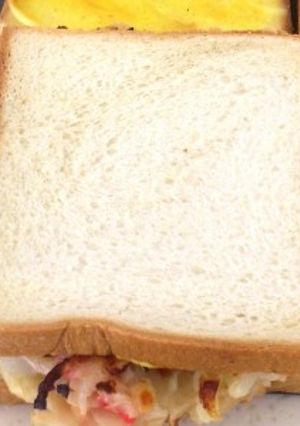 ＶＩＶＡ炭水化物！！お好み焼きサンド！！-レシピのメイン写真