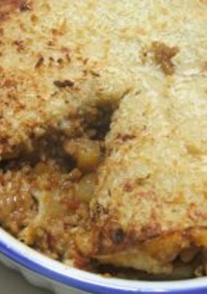 豚ひき肉の長いもソースグラタン-レシピのメイン写真